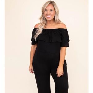 Black jumpsuit